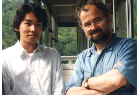 Erwin Neher教授と