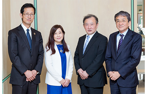 遠藤先生、伊東先生、田中先生、杉本先生