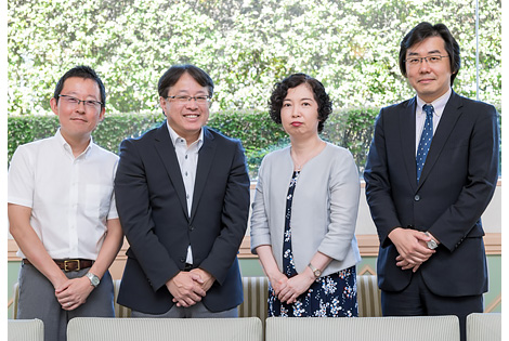 齋藤先生、西村先生、道上先生、石井先生